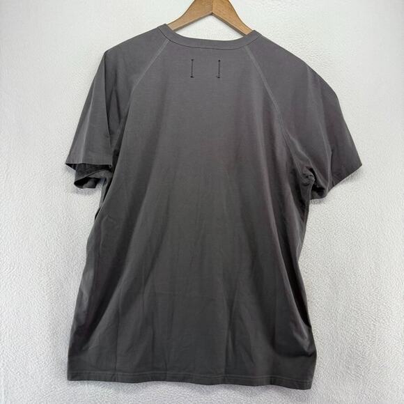 Reining Champ Shirt Men's XL Gray Blank Solid Crewneck Basic Crew Casual Cotton - Picture 9 of 11